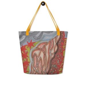 “Reaching” Beach Bag